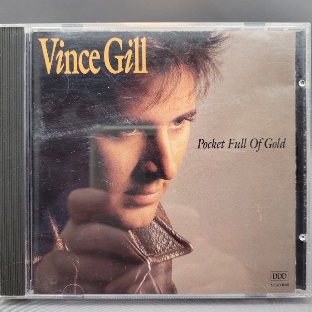 Pocket Full Of Gold by Vince Gill (CD, 1991)